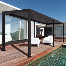 Fairhaven Aluminium Louvred Gazebo